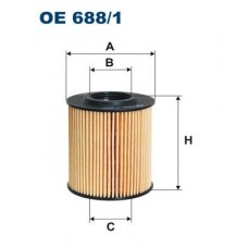 OE 688/1 FILTRON Масляний фільтр