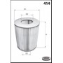 LFAF259 LUCAS FILTERS Повітряний фільтр