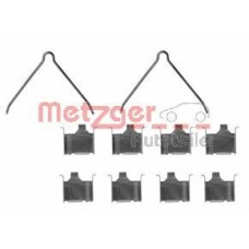 109-1166 METZGER Комплектуючі колодки дискового гальма