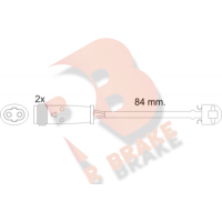 610484RB R BRAKE Сигналізатор зносу гальмівних колодок