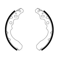 8DB 355 001-121 HELLA PAGID Комплект гальмівних колодок