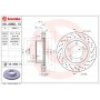 09.A966.1X BREMBO Гальмівний диск