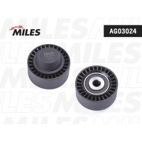 AG03024 MILES Паразитный / ведущий ролик, Поліклиновий ремінь