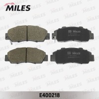 E400218 MILES Комплект гальмівних колодок дисковий гальм