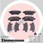 24240.165.1 ZIMMERMANN Комплект гальмівних колодок дисковий гальм
