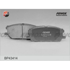 BP43414 FENOX Комплект гальмівних колодок дисковий гальм
