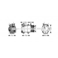 FDAK392 AVA QUALITY COOLING Компресор кондиціонера