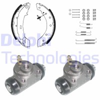 KP918 DELPHI Комплект гальмівних колодок