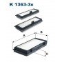 Фільтр повітря у внутрішньому просторі FILTRON K 1363-3x