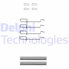 LX0113 DELPHI Комплектуючі колодки дискового гальма