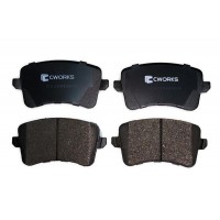 C12CR0009 CWORKS Комплект гальмівних колодок дисковий гальм