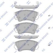 SP2175 Hi-Q Комплект гальмівних колодок дисковий гальм