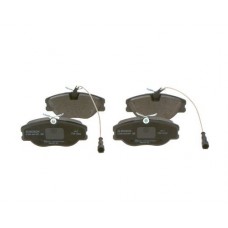 0 986 494 851 BOSCH Комплект гальмівних колодок дисковий гальм