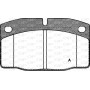 BPA0101.20 OPEN PARTS Комплект гальмівних колодок дисковий гальм