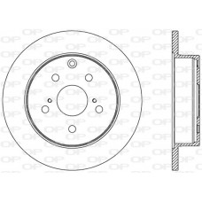 BDR2422.10 OPEN PARTS Гальмівний диск