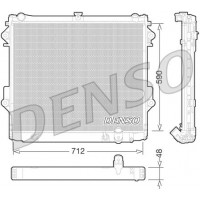 DRM50074 DENSO Радіатор охолодження двигуна