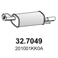 32.7049 ASSO Глушник вихлопних газів кінцевий