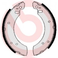 S 24 502 BREMBO Комплект гальмівних колодок