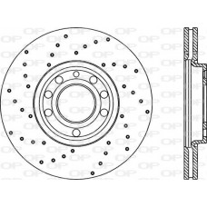 BDRS1991.25 OPEN PARTS Гальмівний диск