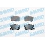 5SP079 SAMKO Комплект гальмівних колодок дисковий гальм