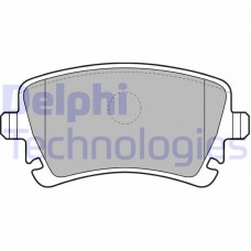 LP1920 DELPHI Комплект гальмівних колодок дисковий гальм