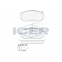 181553-701 ICER Комплект гальмівних колодок дисковий гальм