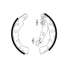 0 986 487 577 BOSCH Комплект гальмівних колодок
