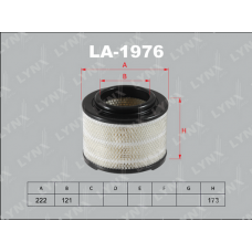 LA-1976 LYNXauto Повітряний фільтр