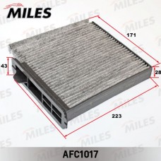 AFC1017 MILES Фільтр повітря у внутрішньому просторі