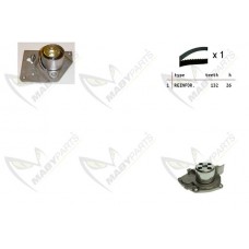 OBKWP0154 MABYPARTS Водяний насос комплект зубчастого ременя