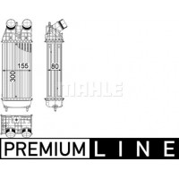 CI 419 000P MAHLE Интеркулер