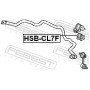 HSB-CL7F FEBEST Опора стабілізатора