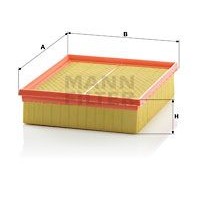 C 25 146 MANN-FILTER Повітряний фільтр