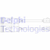 LZ0204 DELPHI Сигналізатор зносу гальмівних колодок