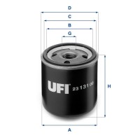 23.131.00 UFI Масляний фільтр