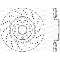 BDRS1741.25 OPEN PARTS Гальмівний диск