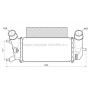 FD4702 AVA QUALITY COOLING Интеркулер