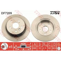 DF7209 TRW Гальмівний диск