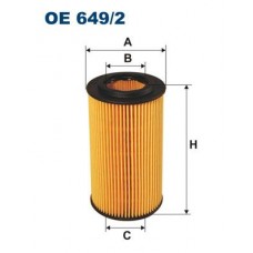 OE 649/2 FILTRON Масляний фільтр
