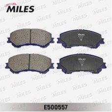E500557 MILES Комплект гальмівних колодок дисковий гальм