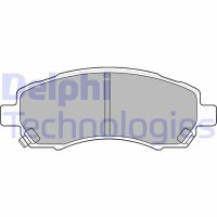 LP1545 DELPHI КомплеК т гальмівних колодок, дискове гальмо