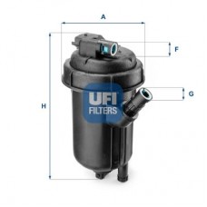 55.125.00 UFI Паливний фільтр