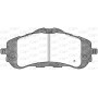 BPA1559.00 OPEN PARTS Комплект гальмівних колодок дисковий гальм