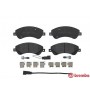 P 24 065 BREMBO Комплект гальмівних колодок дисковий гальм