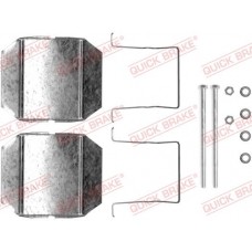 109-1237 QUICK BRAKE Комплектуючі колодки дискового гальма