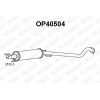 OP40504 VENEPORTE Предглушник вихлопних газів