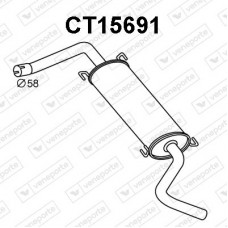 CT15691 VENEPORTE Глушник вихлопних газів кінцевий