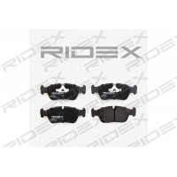 402B0005 RIDEX Комплект гальмівних колодок дисковий гальм