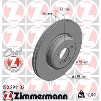 150.2911.32 ZIMMERMANN Гальмівний диск