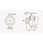 063731855010 MAGNETI MARELLI Генератор